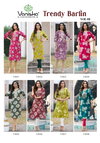 Trendy Barlin Vol 1 By Vaniska Barlin Printed Embroidery Kurti Wholesale Online